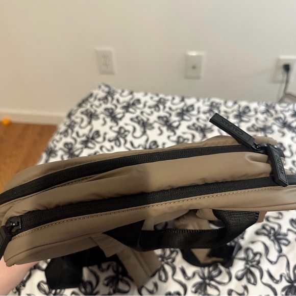 CALPAK Luka 15” laptop backpack in chocolate - Picture 3 of 7